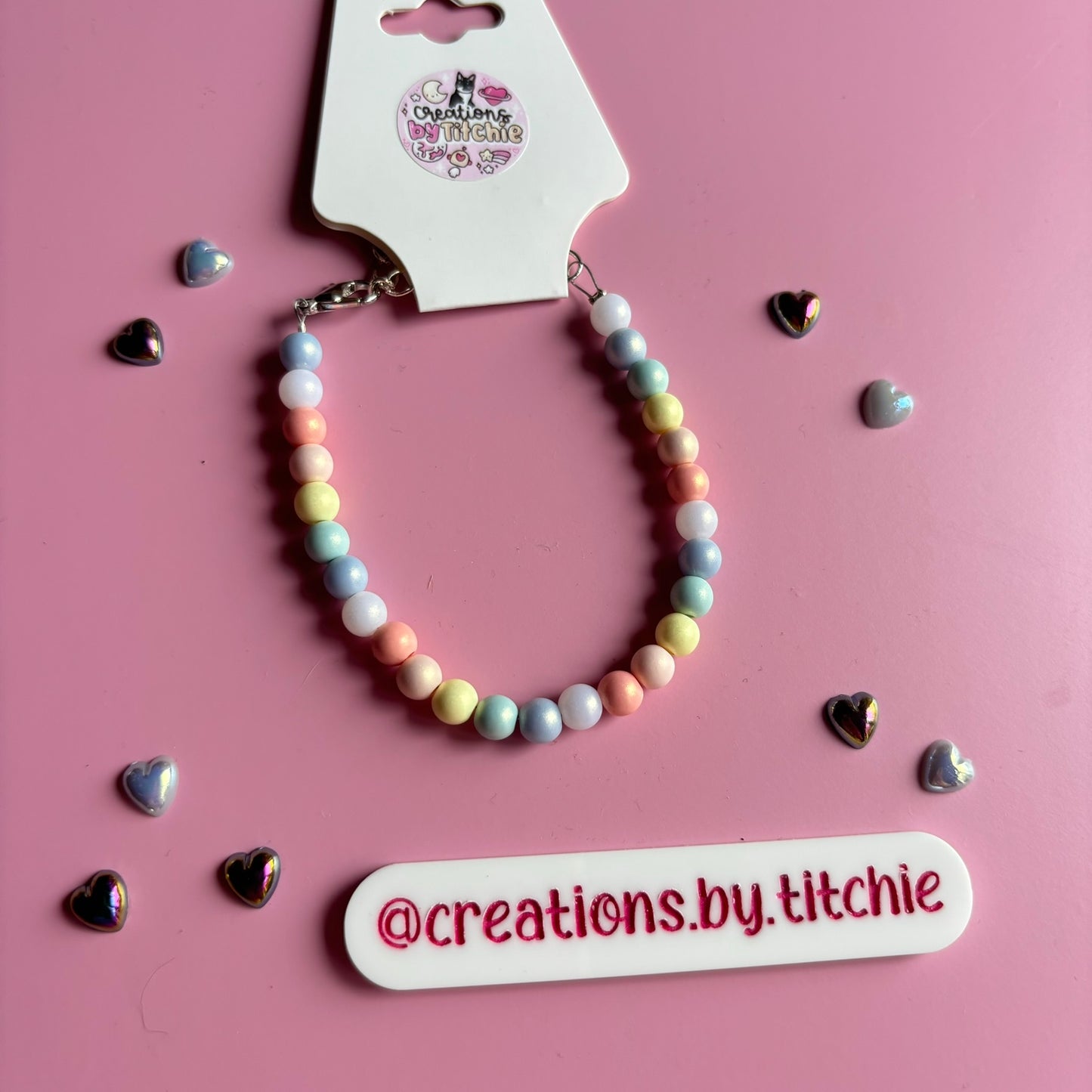 Bracelet - Small Pastel Round
