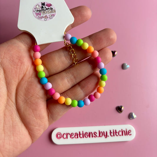 Bracelet - Rainbow Round