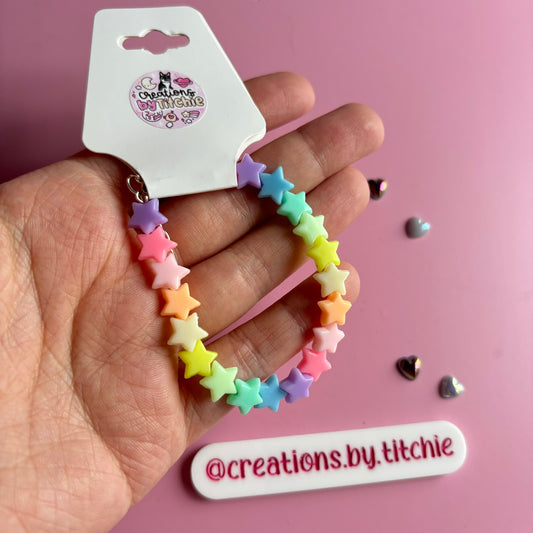 Bracelet - Rainbow Stars