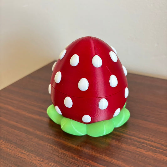 Strawberry Fidget Dragon and Egg