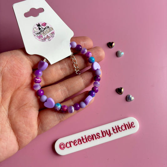 Bracelet - Mixed Purple