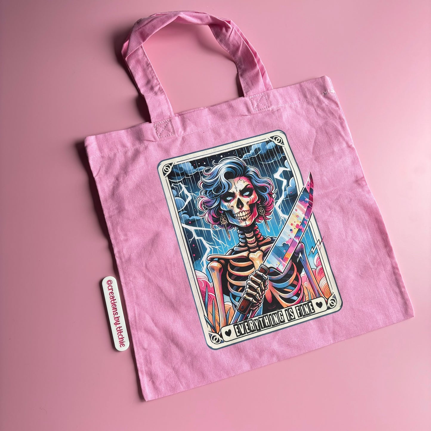 Tote Bag - Everything Is Fine Tarot