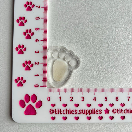 Shallow Shaker Mould - Rabbit Foot