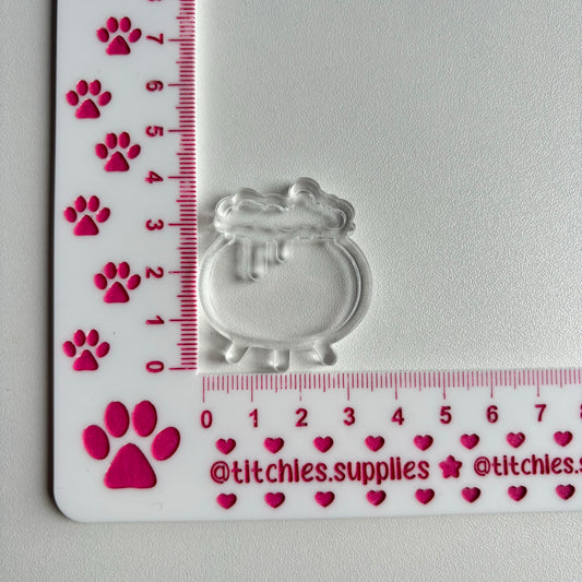 Shallow Shaker Mould - Cauldron