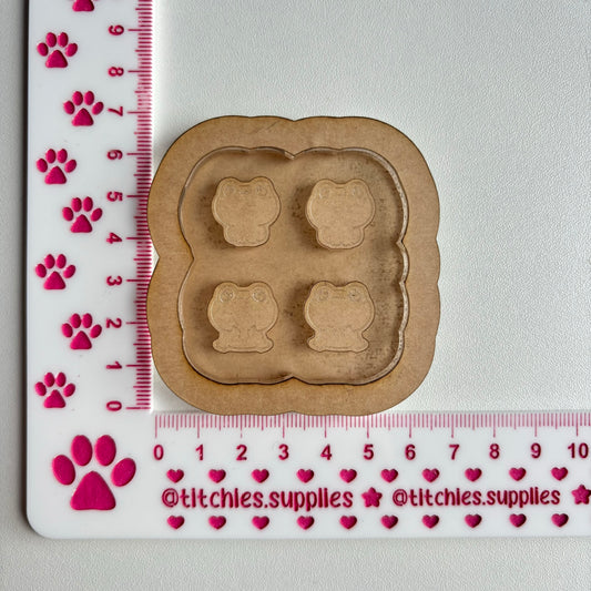 Cute Froggies Studs Mould