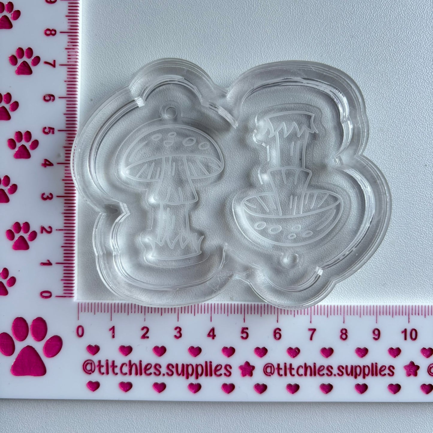 Toadstool Earring Mould