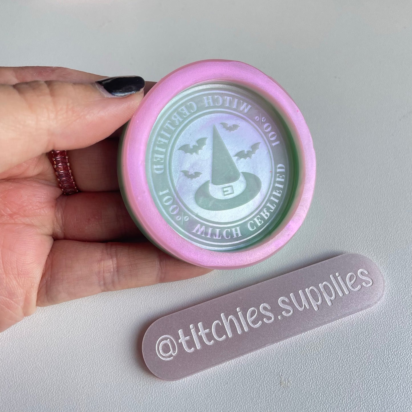 100% Witch Certified Token Mould, 6mm Thick