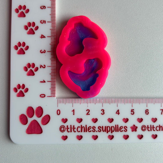 Tiny T-Rex Stud Mould