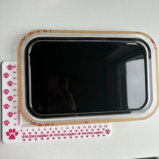 Large Plain Rectangle Tray Mould