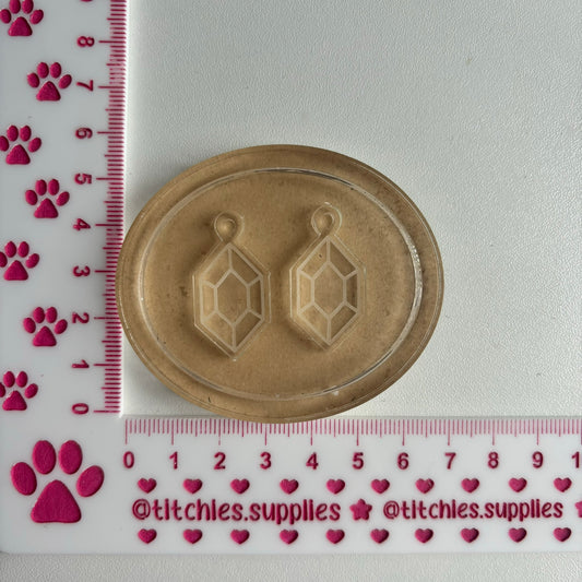 Gem Stone Earring Mould