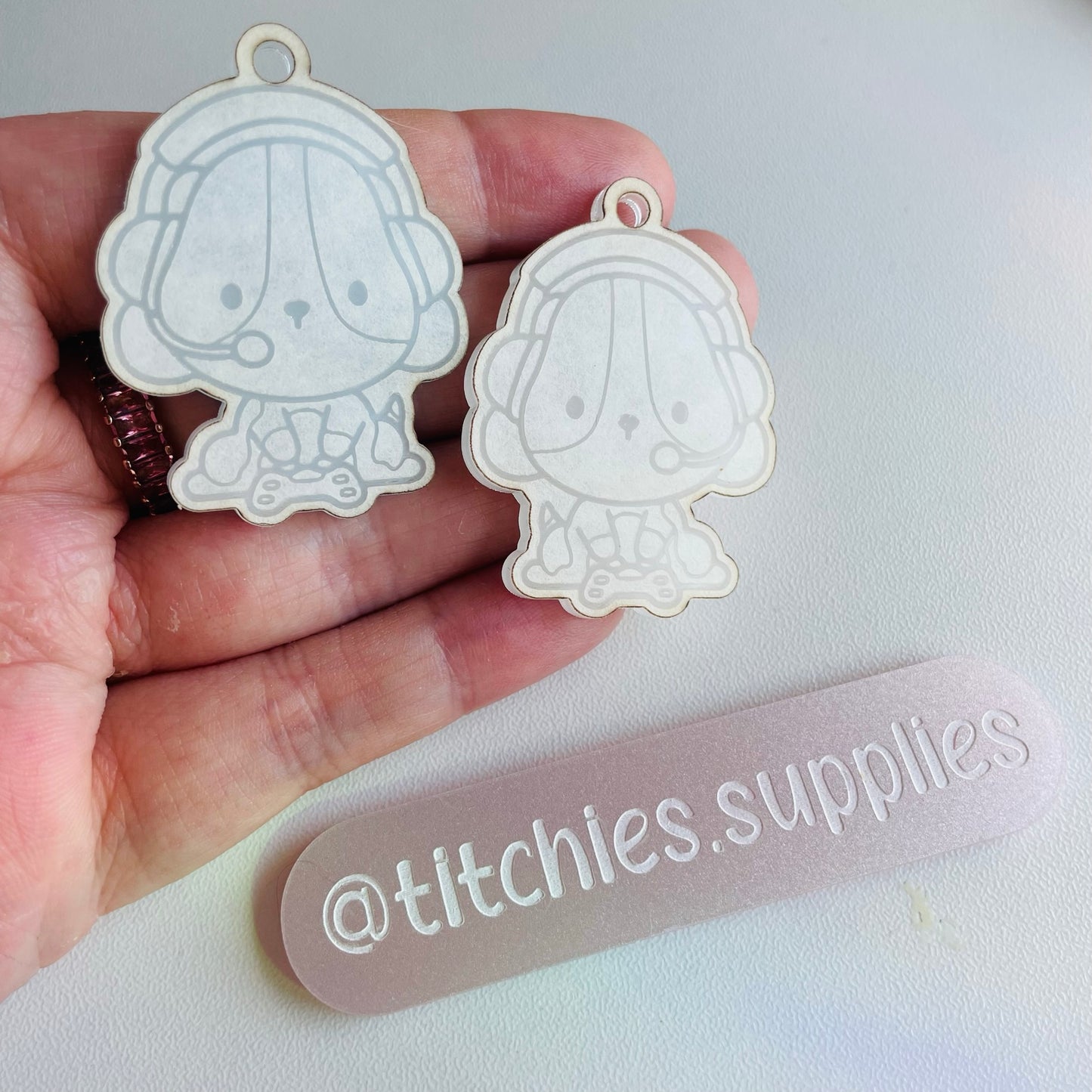 Puppy Gamer Earring Mould