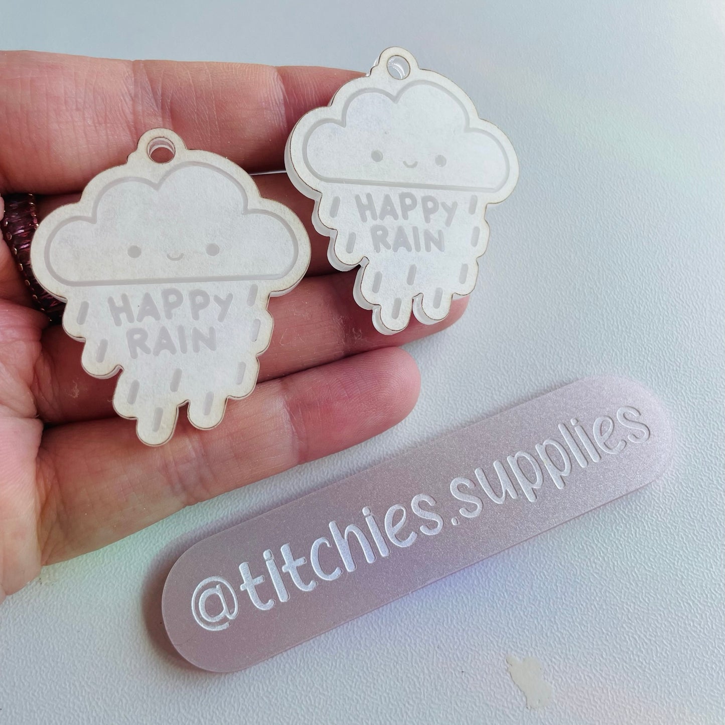Happy Rain Earring Mould