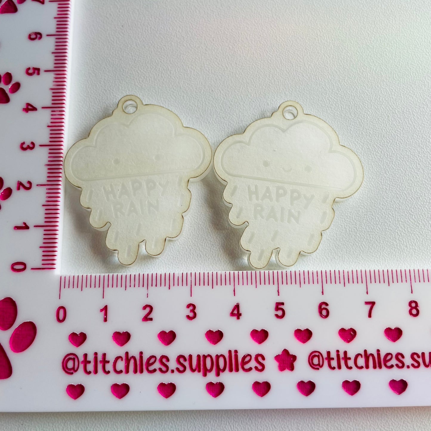 Happy Rain Earring Mould