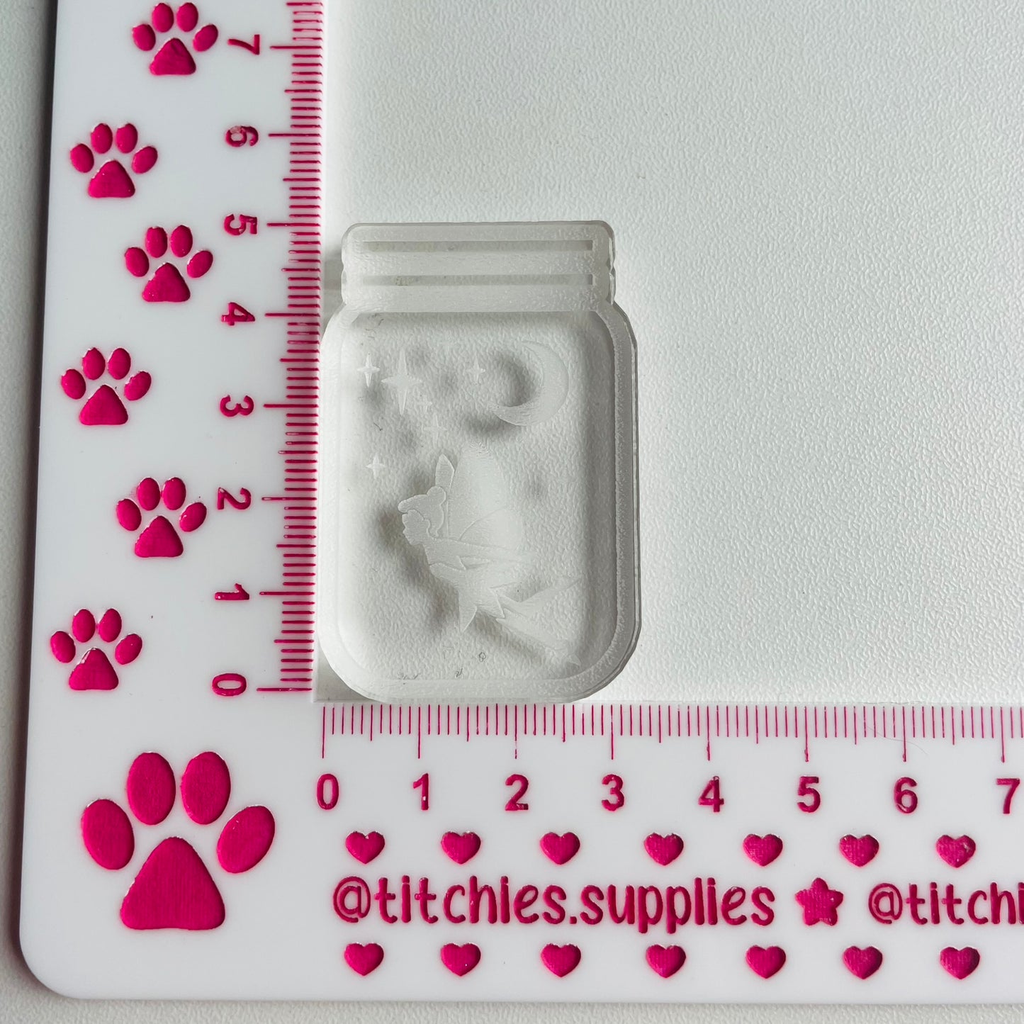 Fairy Jar Mould, 5mm Thick