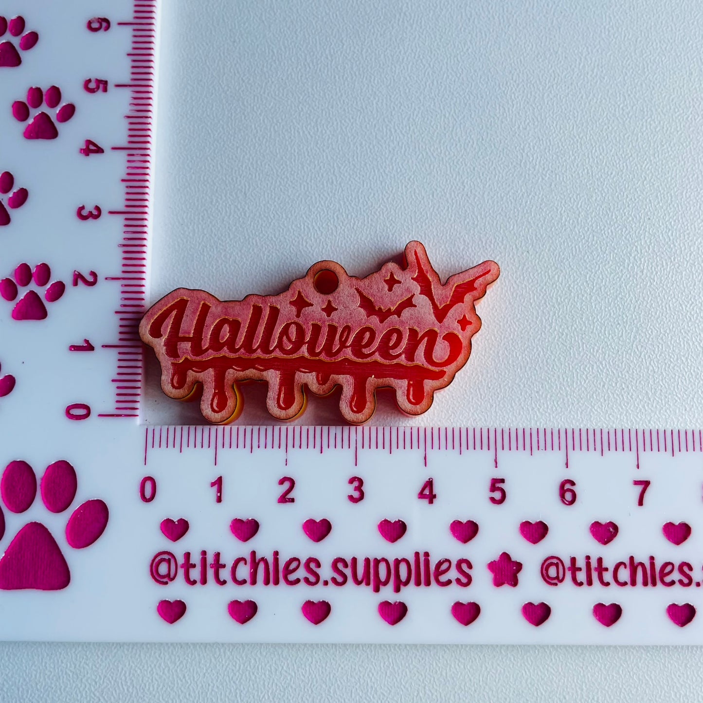 Halloween Keyring Mould, 5mm Thick