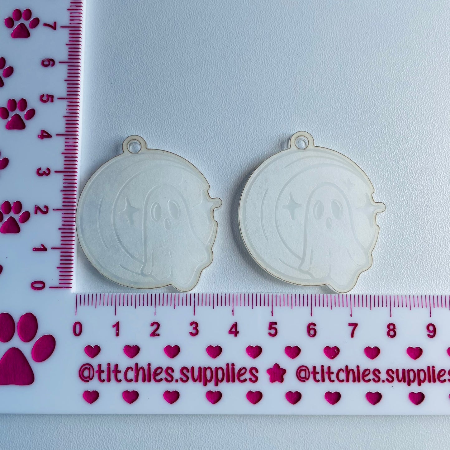 Moon Ghost Earring Mould