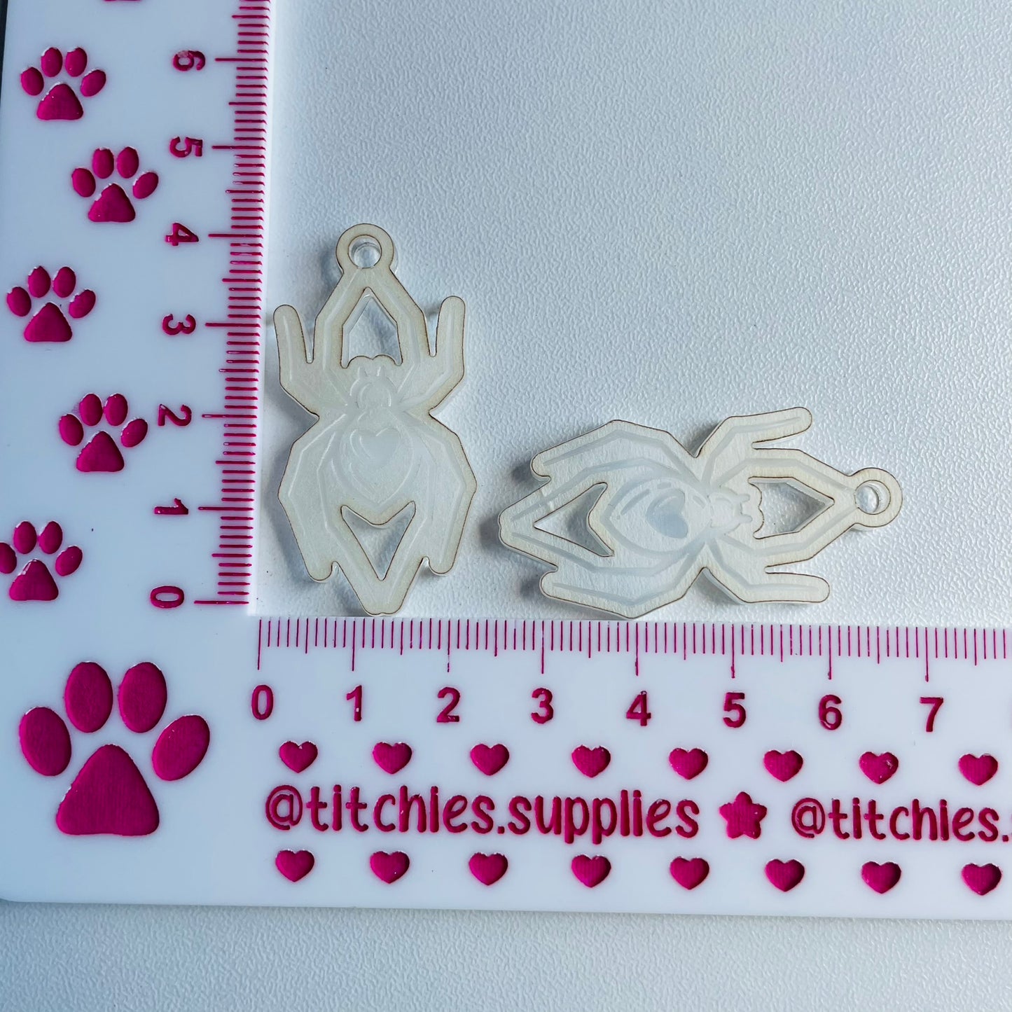 Heart Spider Earring Mould
