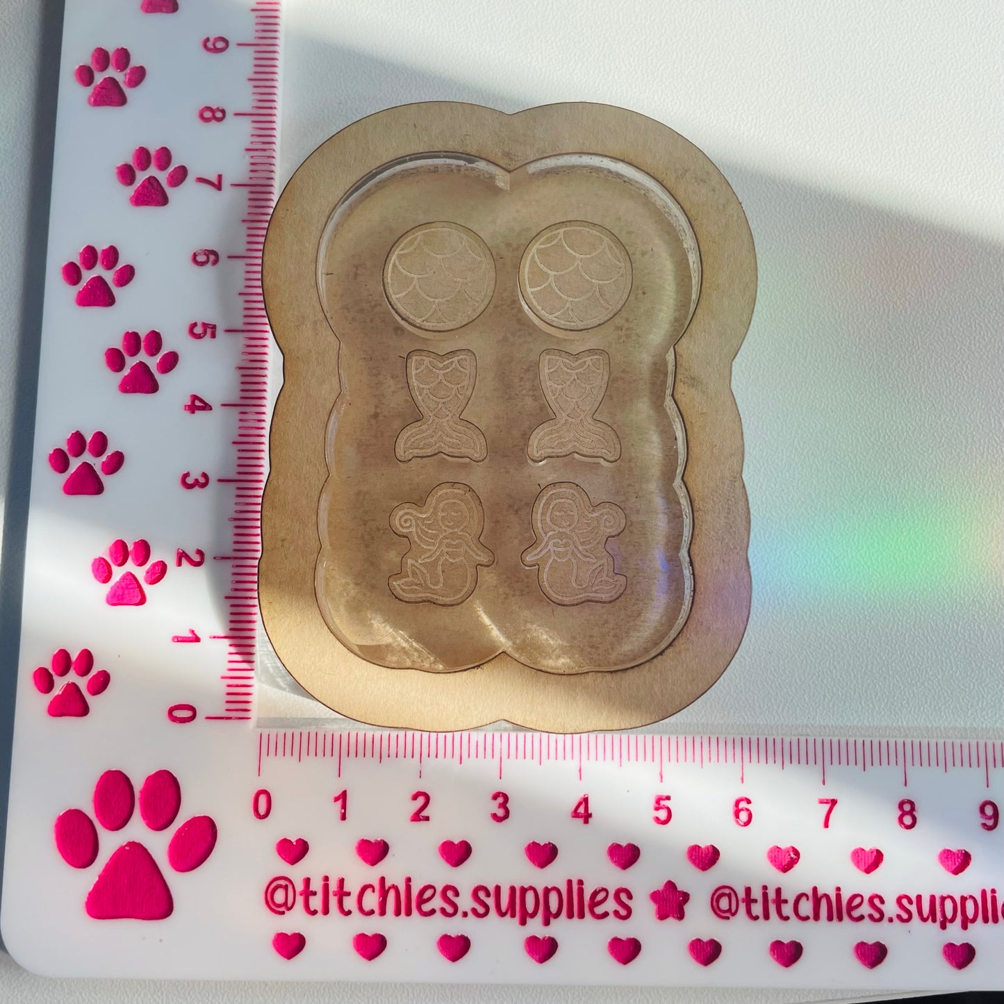 Mermaid Stud Palette Mould