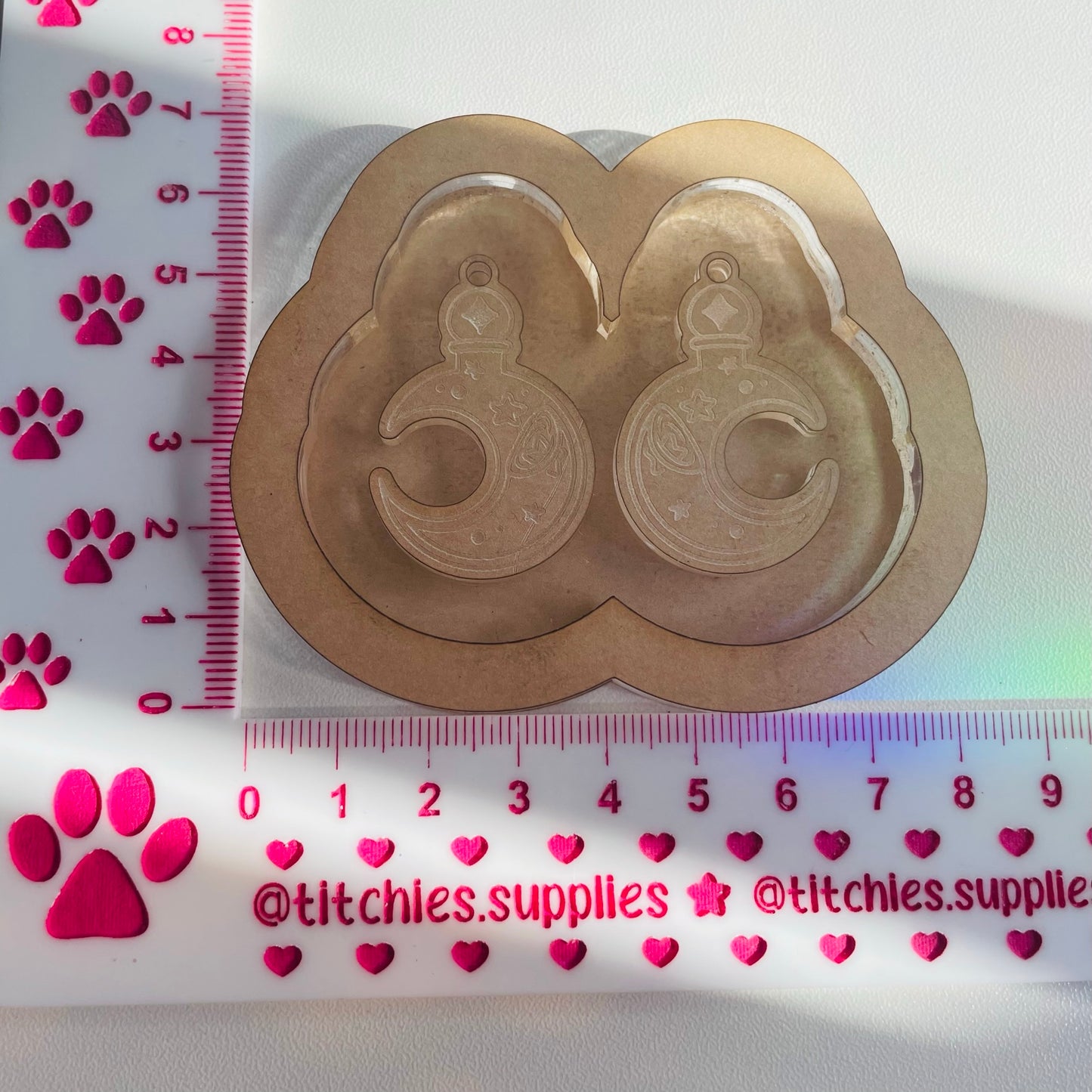 Crescent Potion Earring Mould