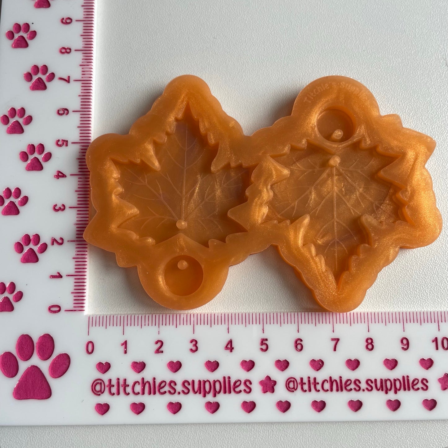 Maple Leaf Earring Mould