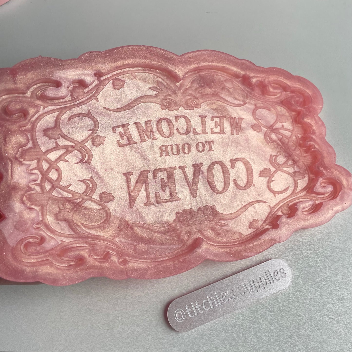 Welcome to our Coven Wall Hanging Plaque Mould, 6mm Thick