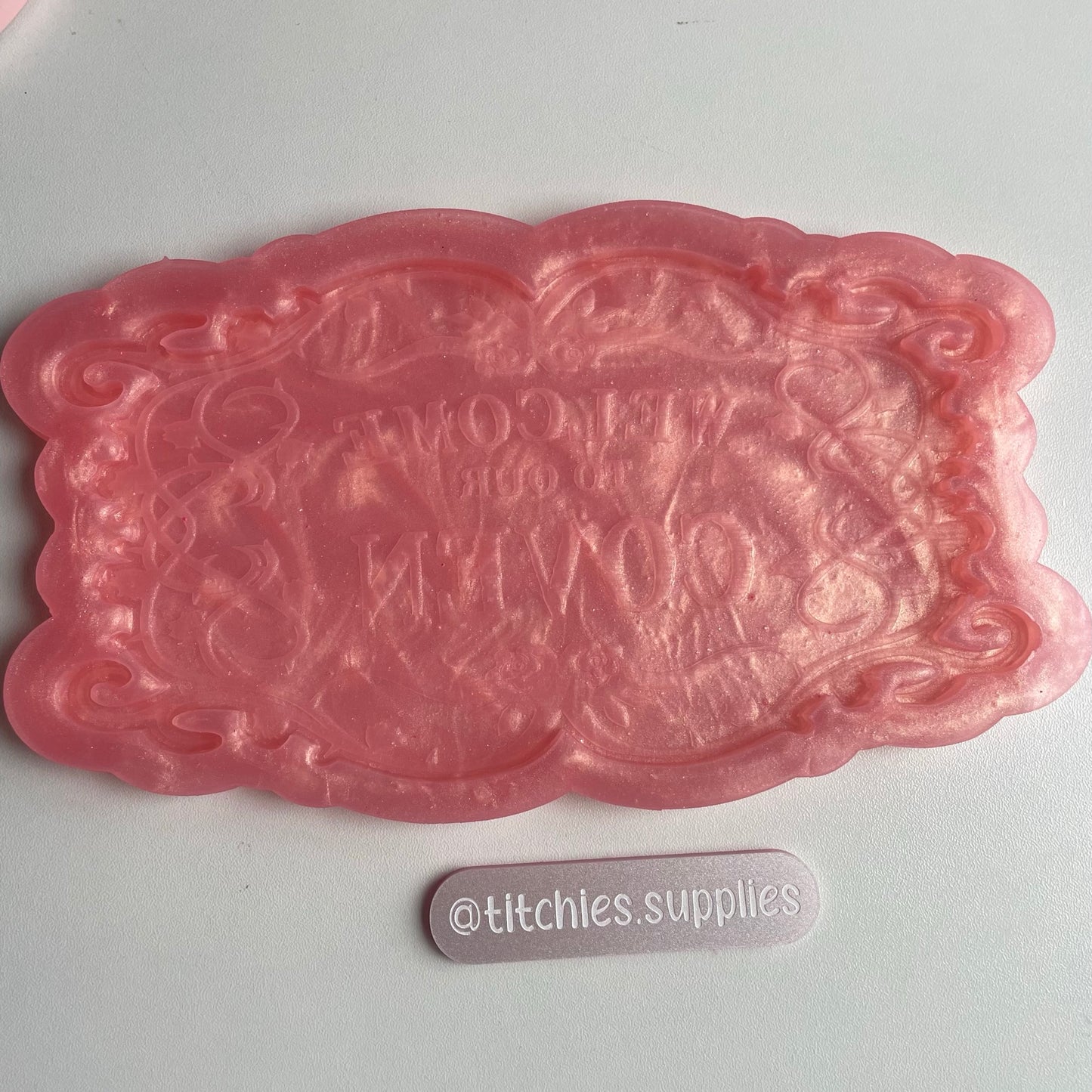 Welcome to our Coven Wall Hanging Plaque Mould, 6mm Thick
