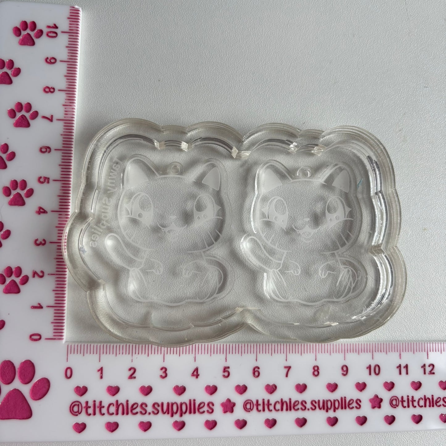 Happy Cat Earring Mould