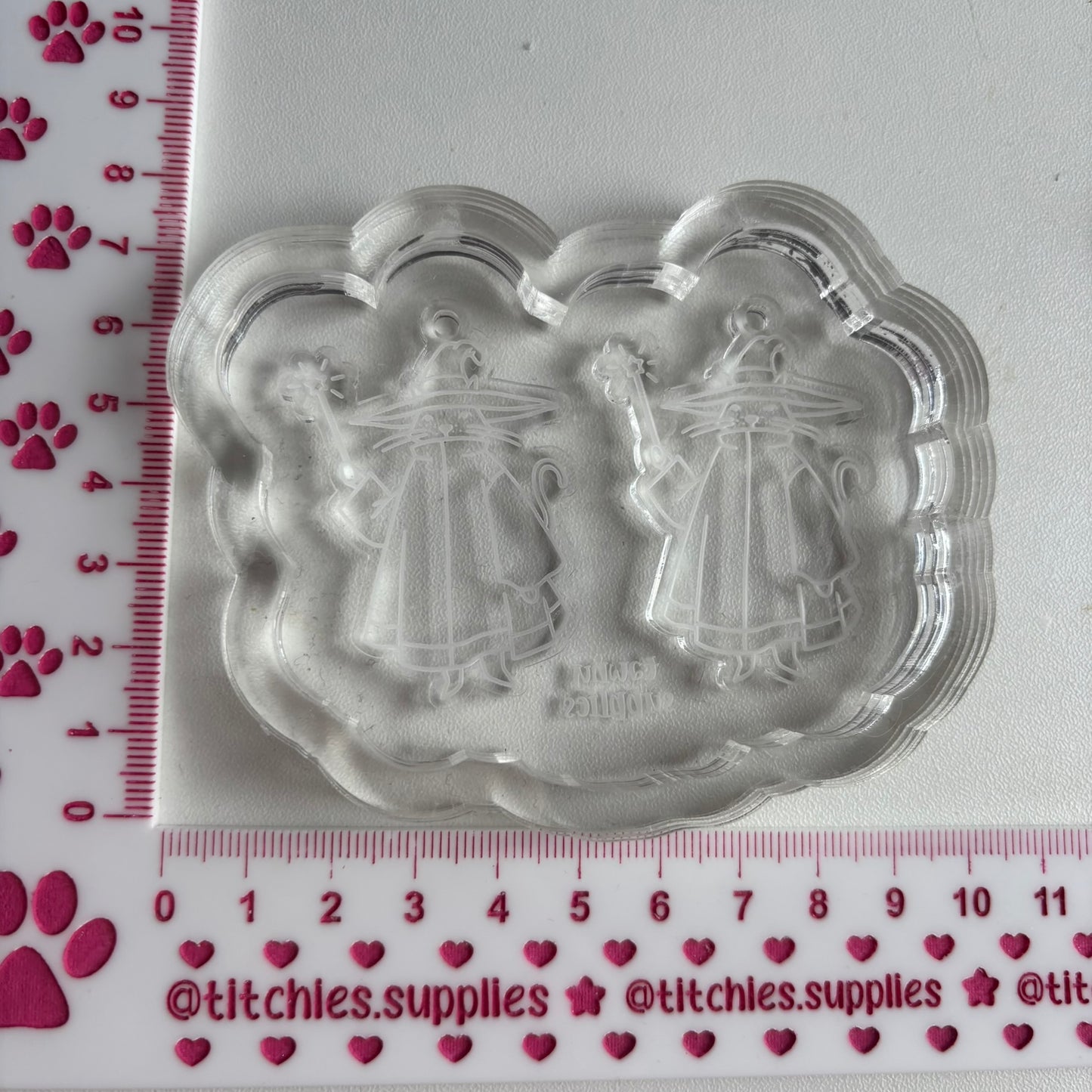 Cat Wizard Earring Mould