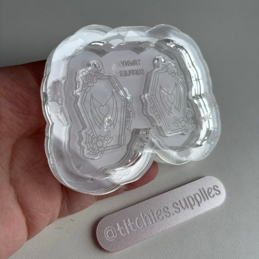 Batwing Coffin Earring Mould
