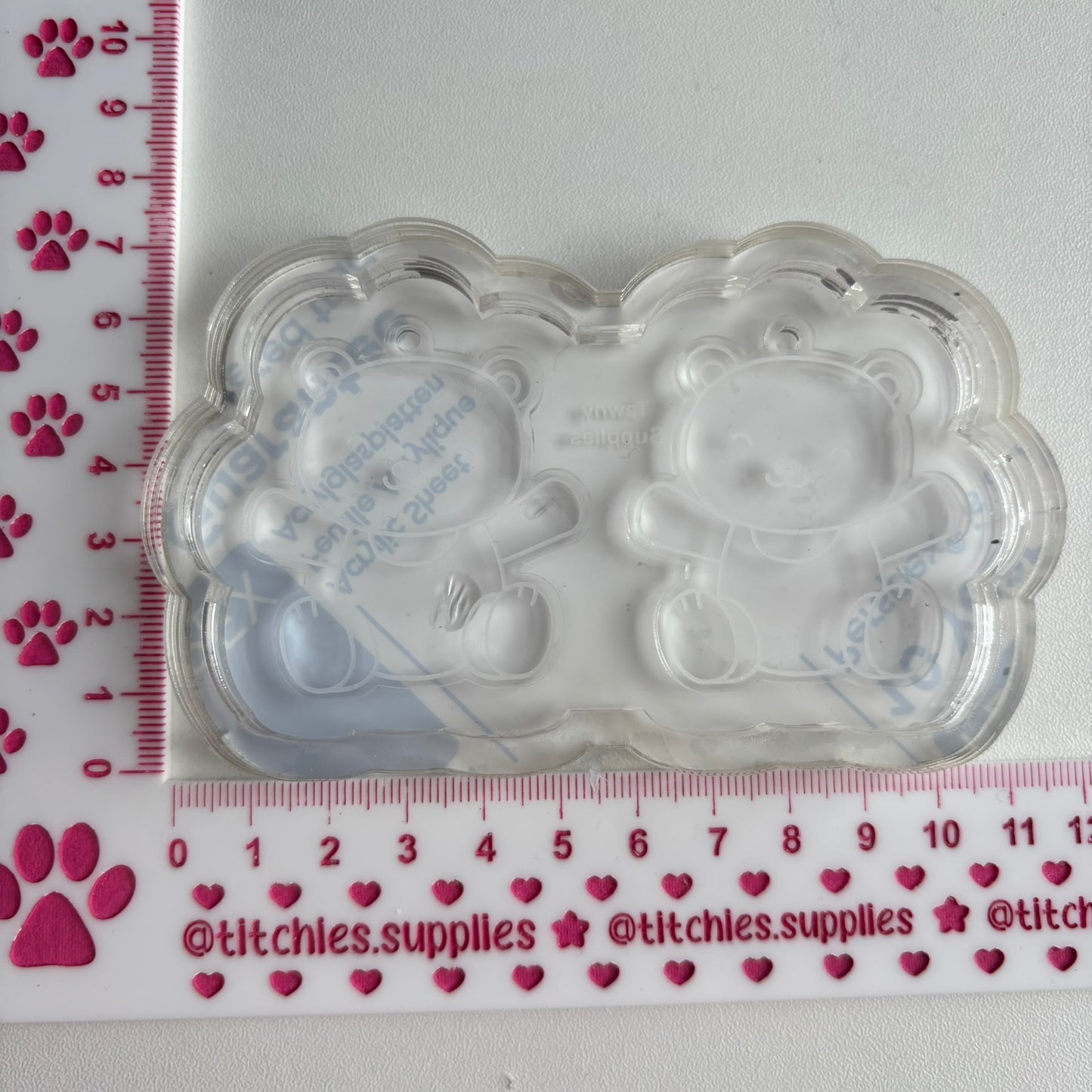 Teddy Bear Earring Mould