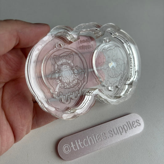 Moon Cat Earring Mould - Cute