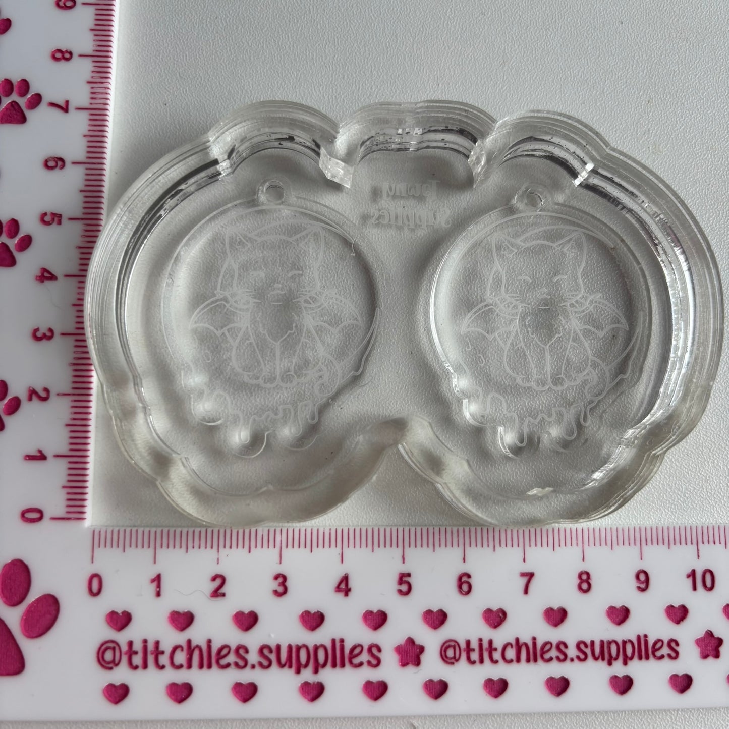 Moon Cat Earring Mould - Cute