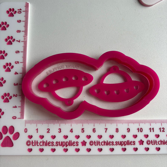 UFO Heart Earring Mould