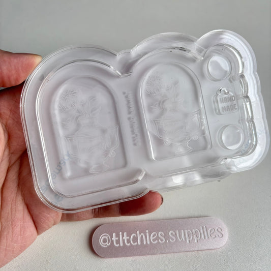 Flower Earring Mould - Vase