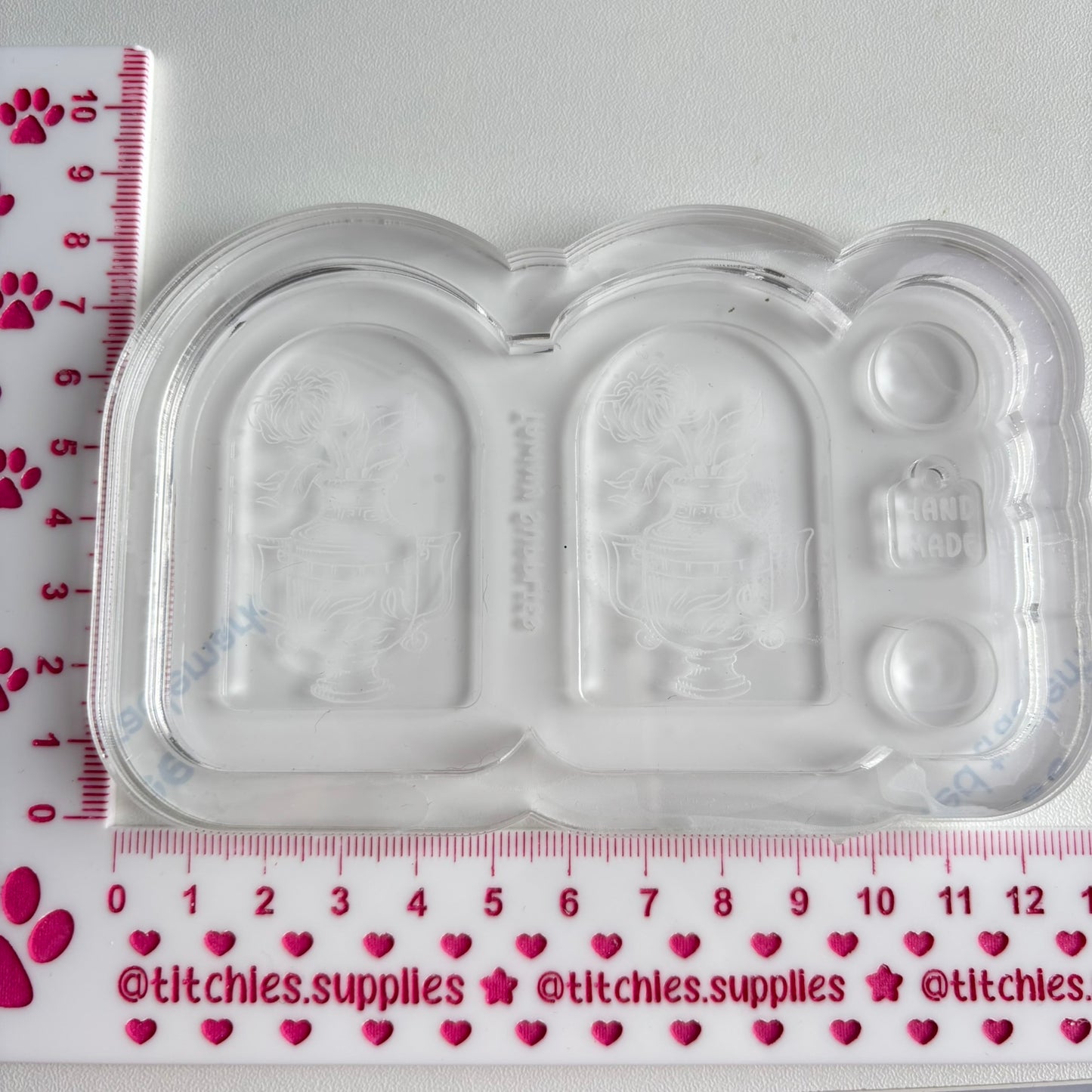 Flower Earring Mould - Vase