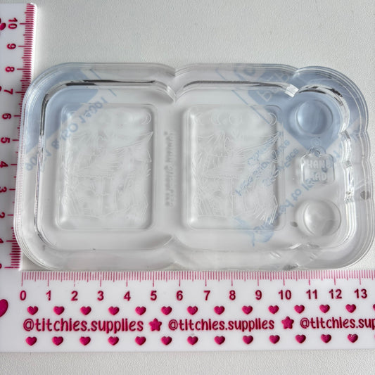 Flower Earring Mould - Mushrooms