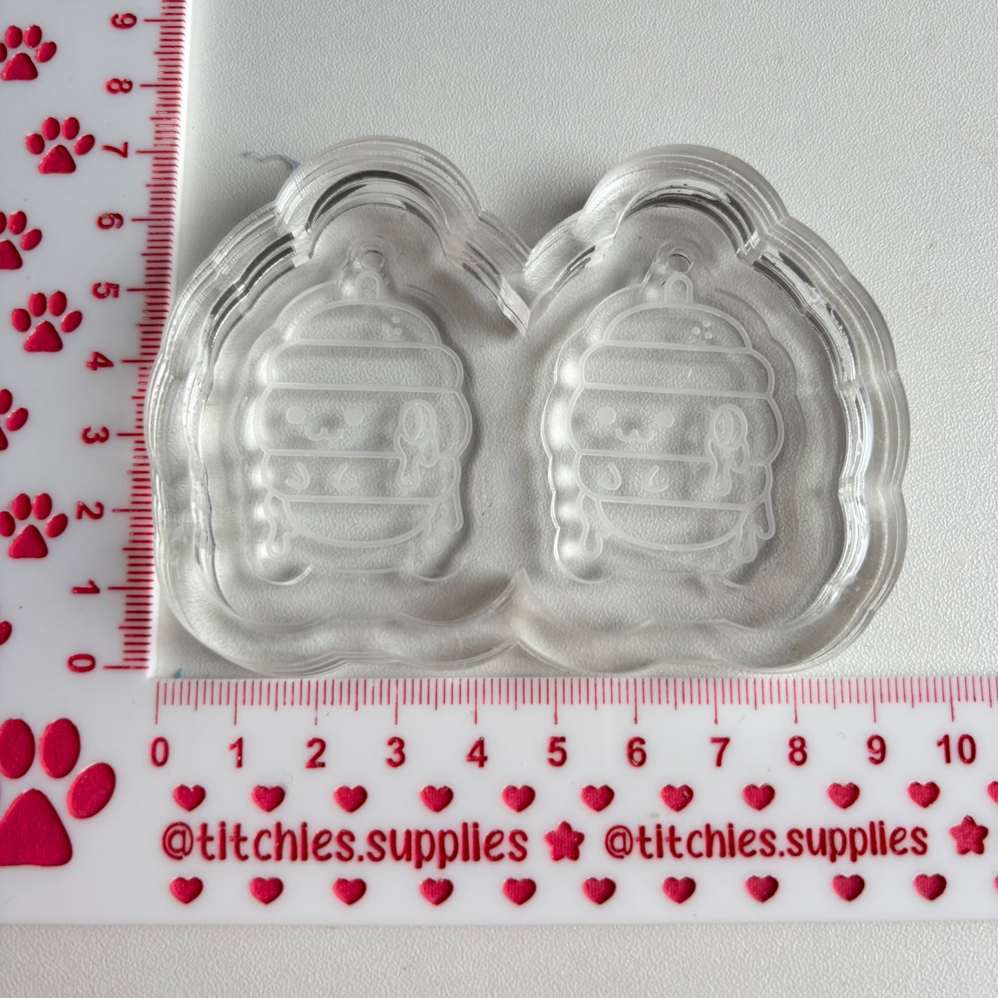 Cute Beehive Earring Mould