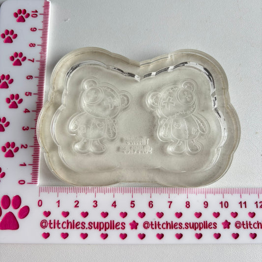 Voodoo Teddy Earring Mould
