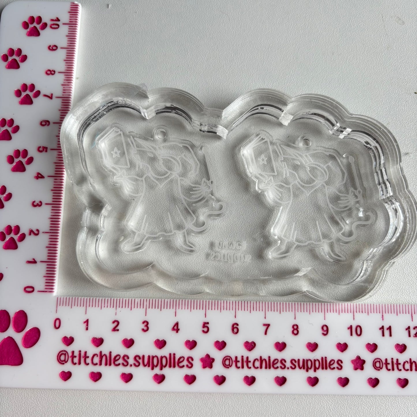 Mouse Wizard Earring Mould