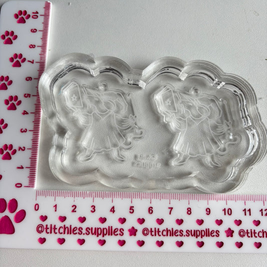 Mouse Wizard Earring Mould