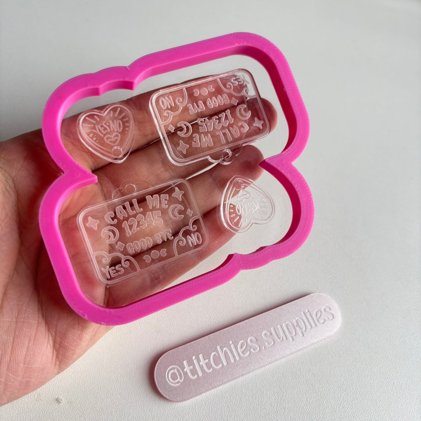 Call Me Ouija Earring Mould