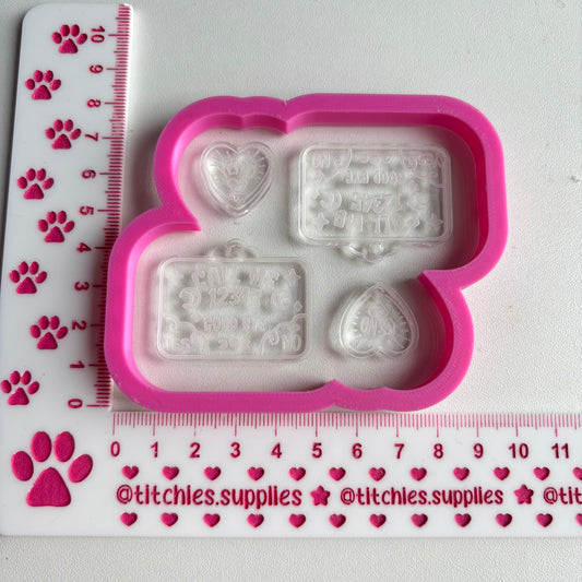 Call Me Ouija Earring Mould