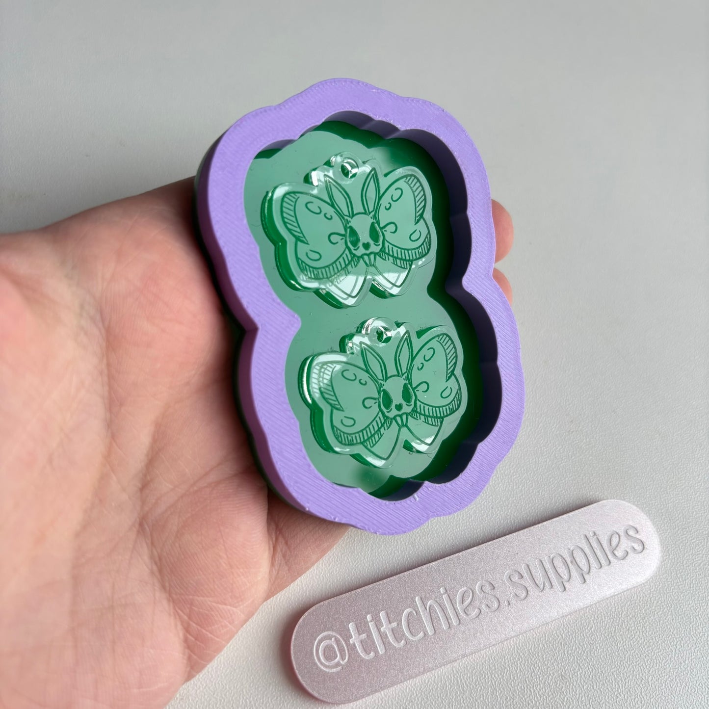 Bunny Bow Earring Mould