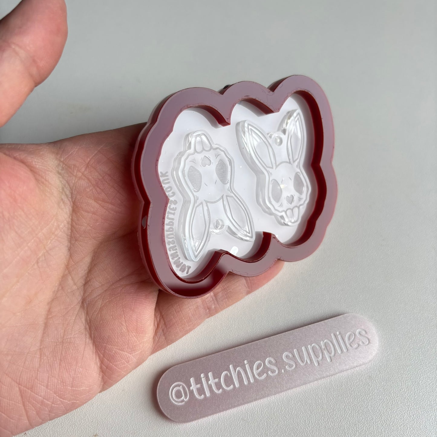 Bunny Skull Earring Mould