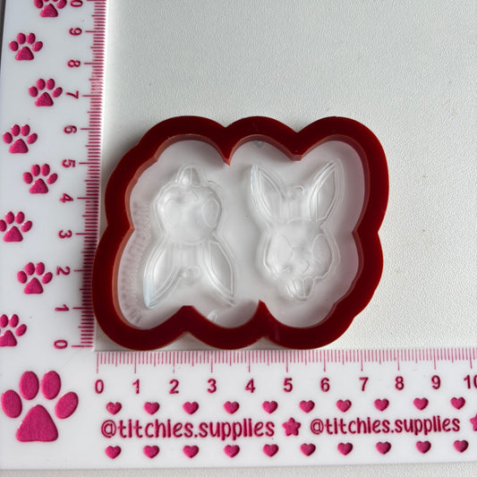 Bunny Skull Earring Mould
