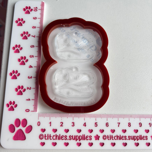 Dino Skull Earring Mould