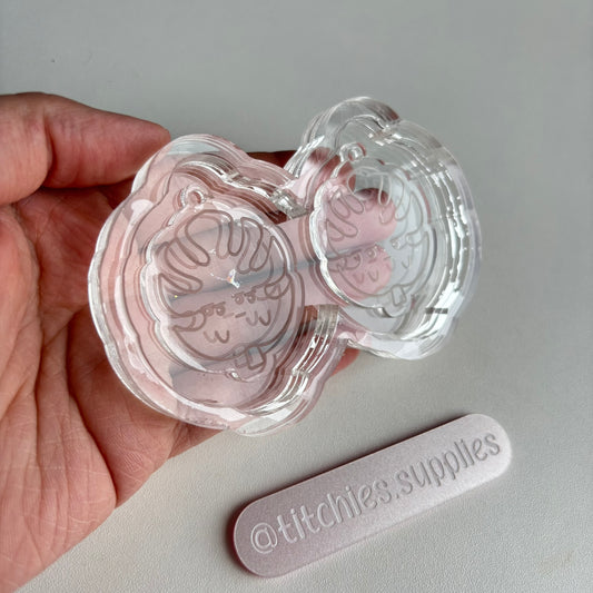 Cute Monstera Leaf Earring Mould