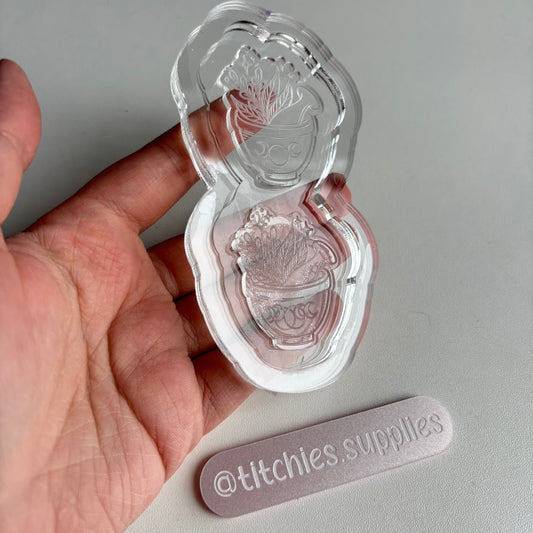 Mortar and Pestle Earring Mould