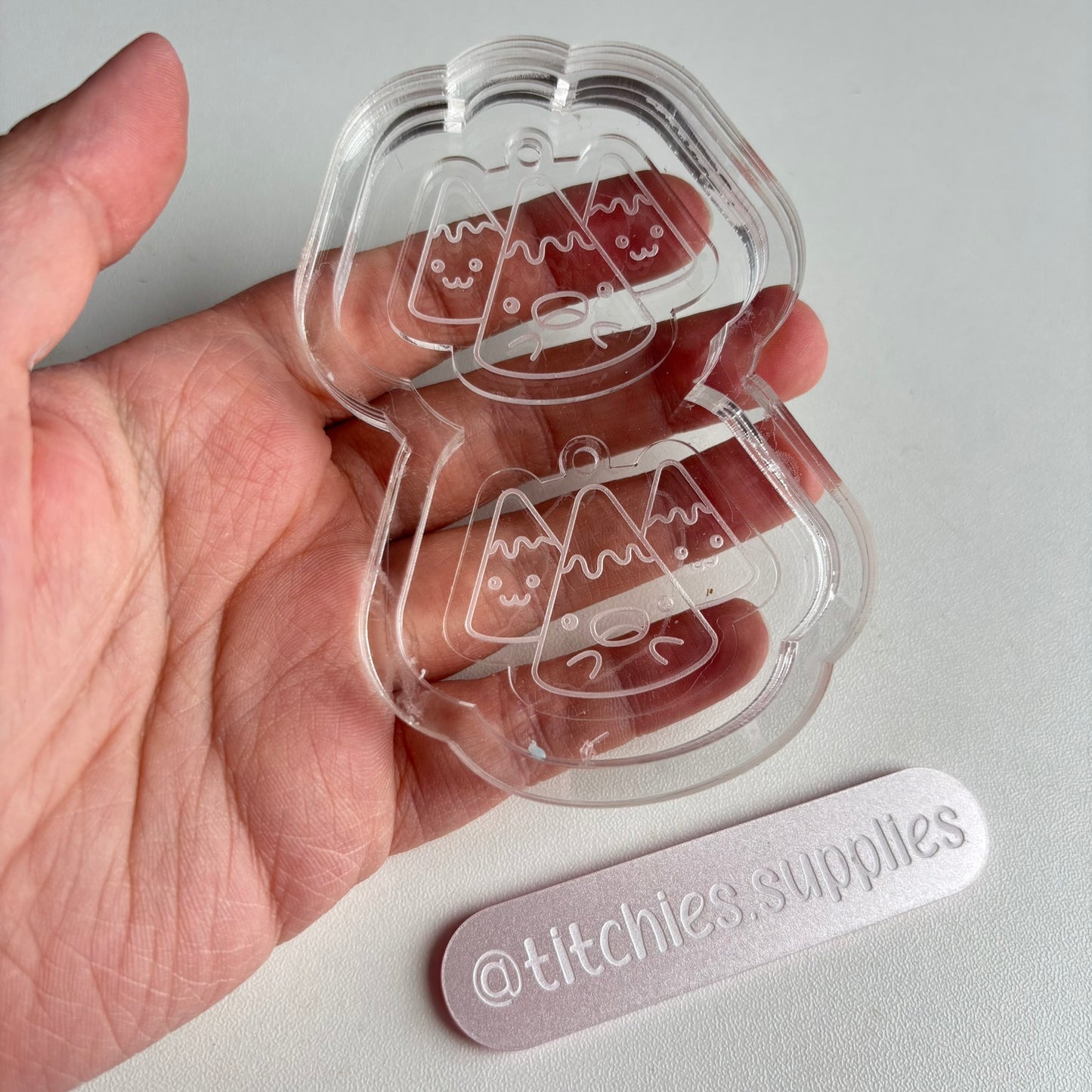 Cute Mountains Earring Mould