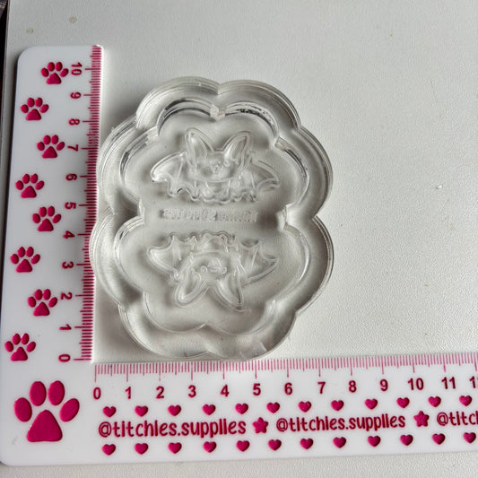 Cute Bat Earring Mould